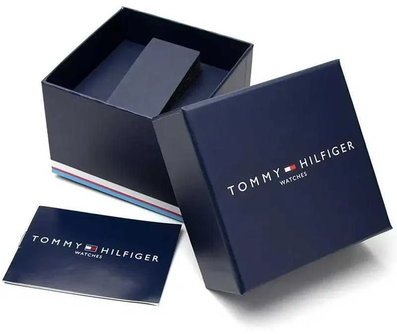 Vyriškas laikrodis TOMMY HILFIGER 1710397 EVAN (zf033c) + BOX