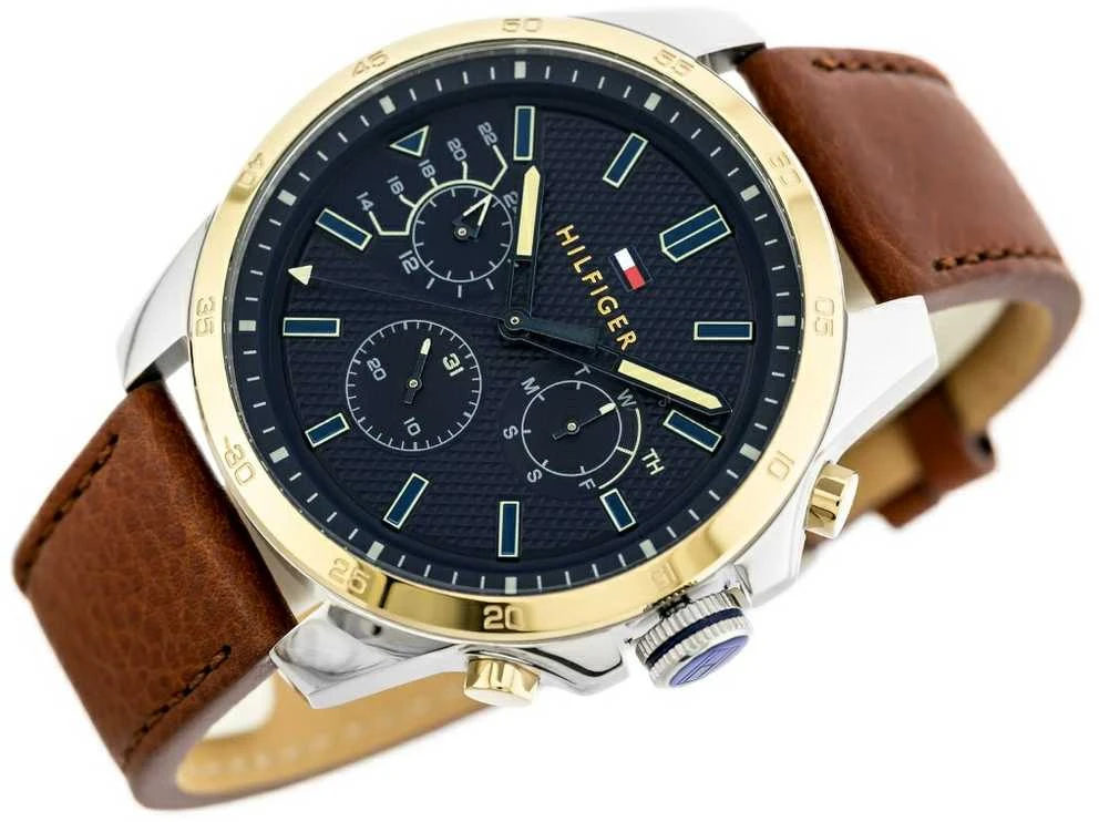 Vyriškas laikrodis TOMMY HILFIGER 1791561 DECKER (zf001b)