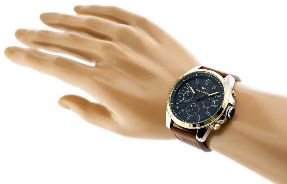 Vyriškas laikrodis TOMMY HILFIGER 1791561 DECKER (zf001b)