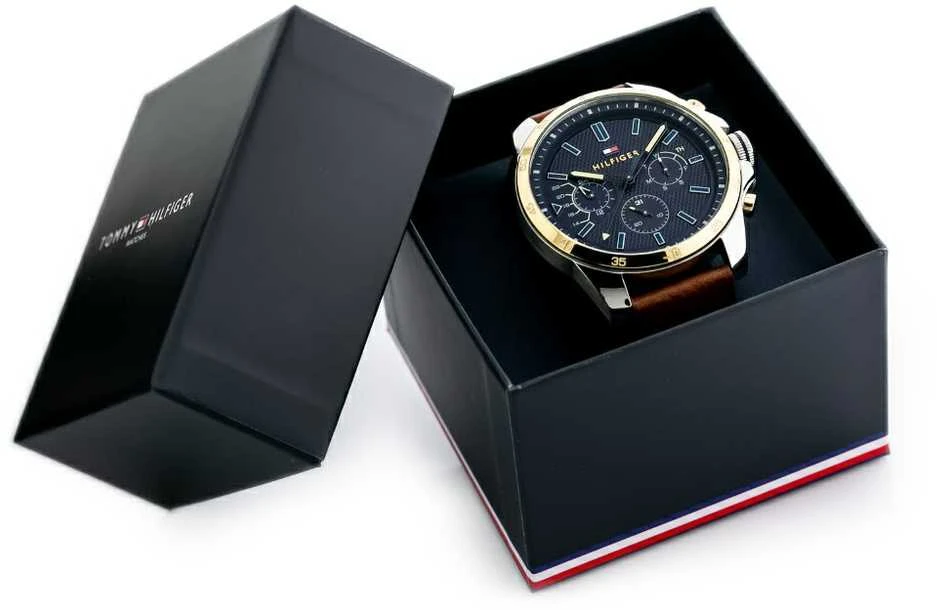 Vyriškas laikrodis TOMMY HILFIGER 1791561 DECKER (zf001b)