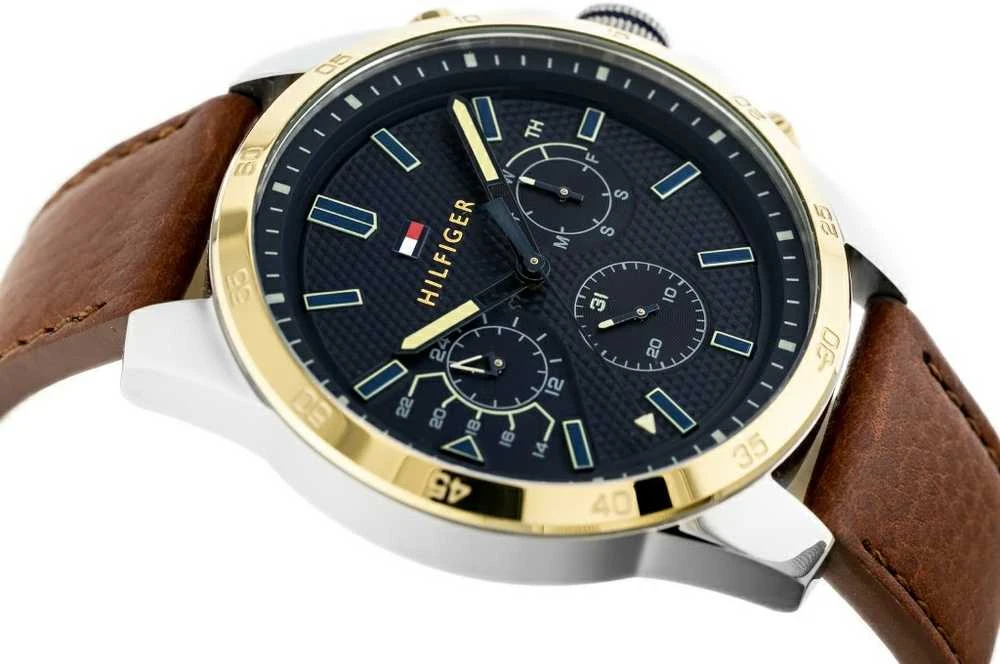 Vyriškas laikrodis TOMMY HILFIGER 1791561 DECKER (zf001b)
