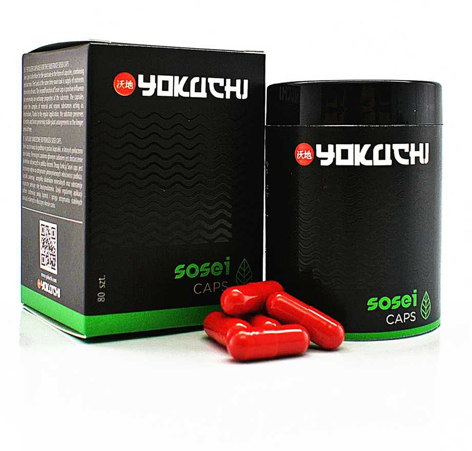 Trąšos ant žemės Yokuchi Sosei Caps Capsules - 80 vnt.