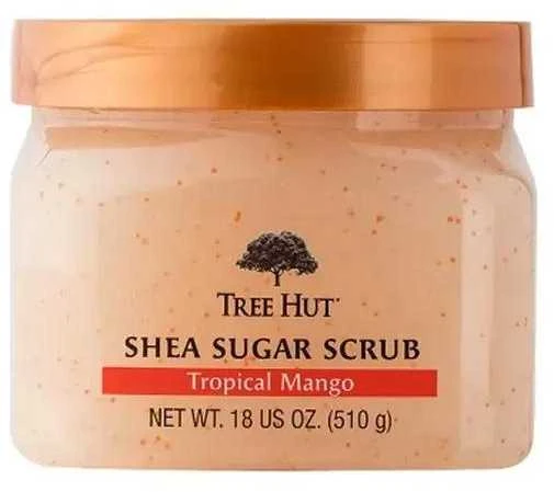 Tree Hut Tropical Mango Shea Sugar Scrub kūno šveitiklis, 510 g