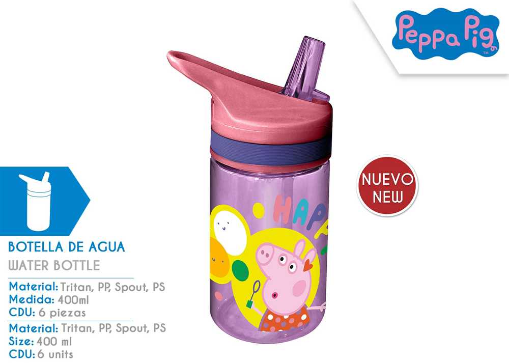 Tritano gertuvė Peppa Pig 400ml