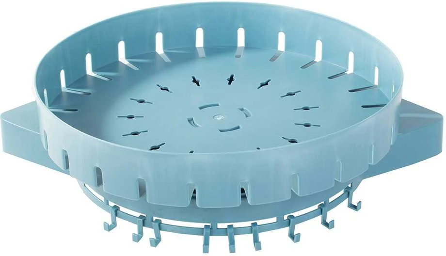Plastikinė sukamoji lentyna virtuvei ir voniai, 26 cm