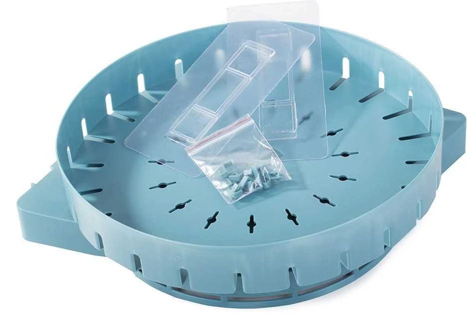 Plastikinė sukamoji lentyna virtuvei ir voniai, 26 cm