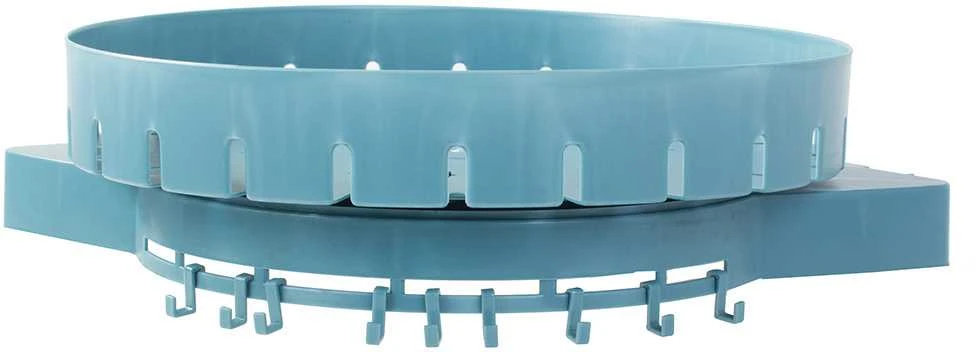 Plastikinė sukamoji lentyna virtuvei ir voniai, 26 cm