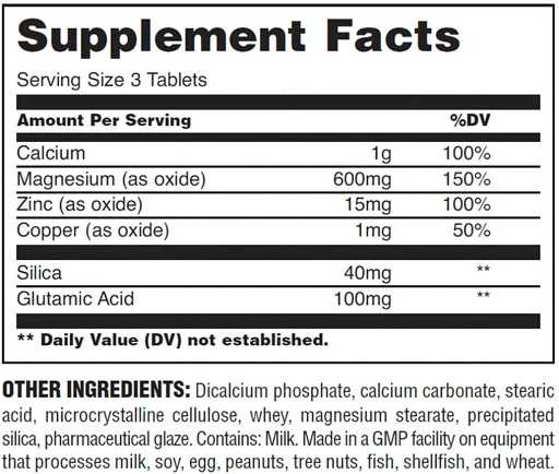 Universal Nutritions Universal Animal Kalcis-Magnis-Cinkas 100 Tablečių