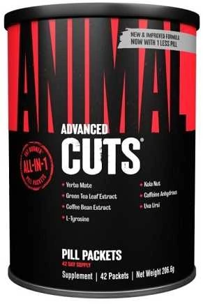 Universal Nutritions Universal Animal Sporto Papildai Advanced Cuts 42 Pakelių