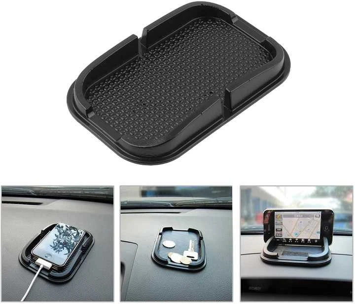 Sticky non-slip mat for phones