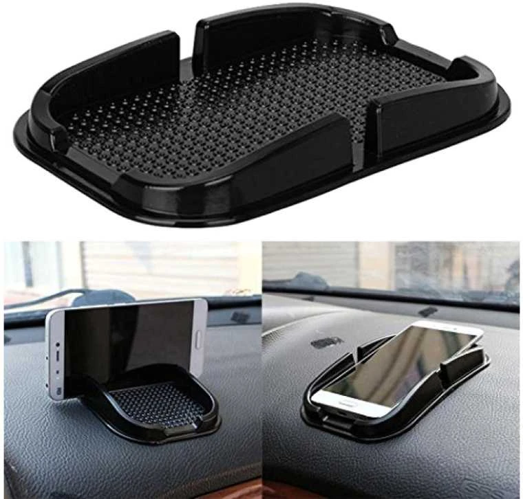 Sticky non-slip mat for phones