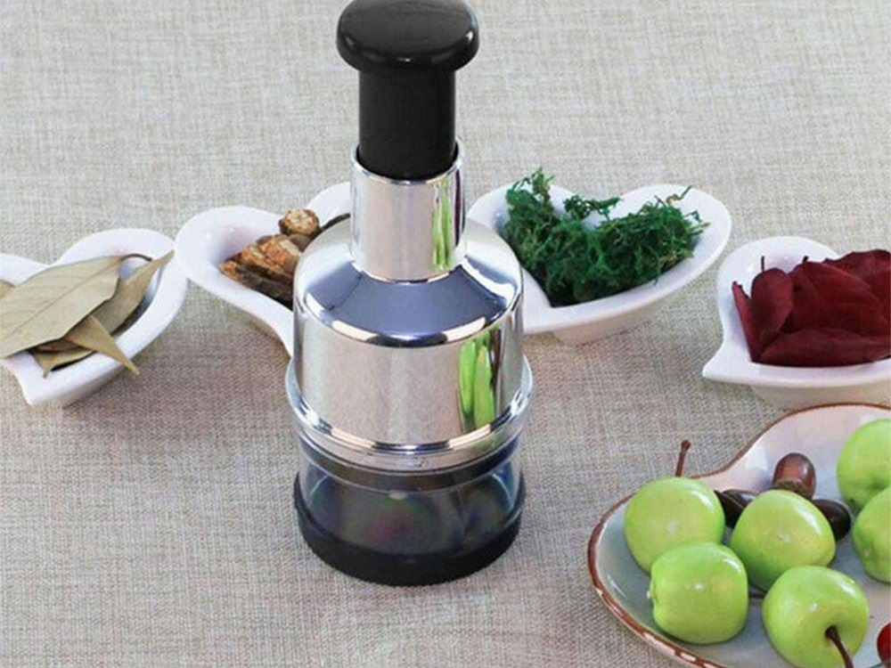 Daržovių ir vaisių pjaustyklė su 200 ml talpa