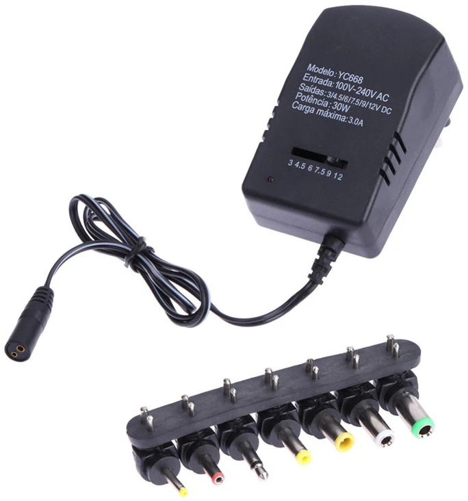 Fusion Universalus reguliuojamas maitinimo šaltinis 3V-12V, 30W