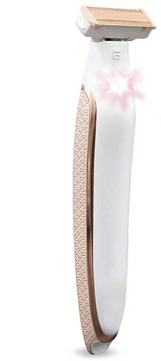 Kūno depiliatorius su LED apšvietimu ir USB įkrovimu