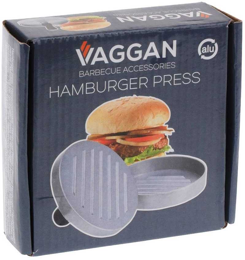 Vaggan Mėsainių presas 12 cm - Patogus ir tvirtas