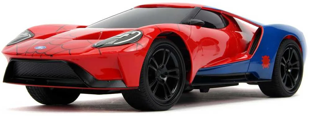 Dickie Valgo „Marvel Spiderman Ford GT RC 1:16“ nuotoliniu valdomu automobiliu