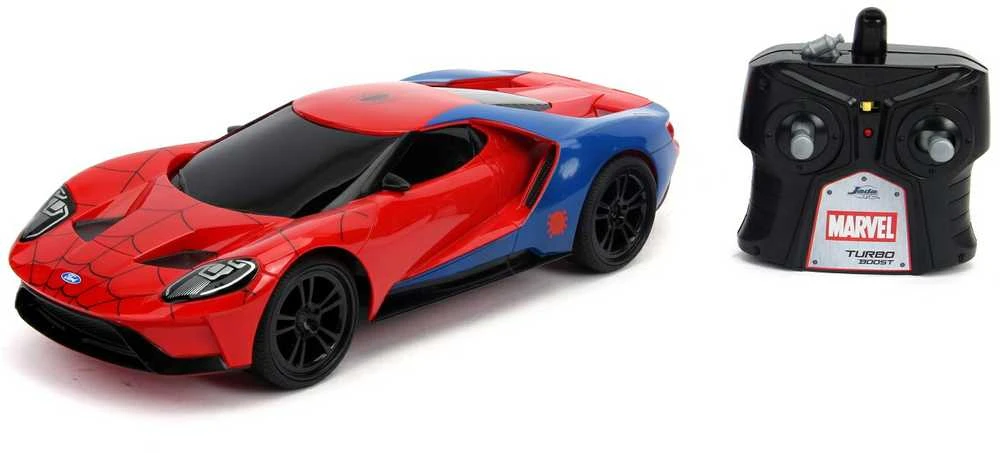Dickie Valgo „Marvel Spiderman Ford GT RC 1:16“ nuotoliniu valdomu automobiliu