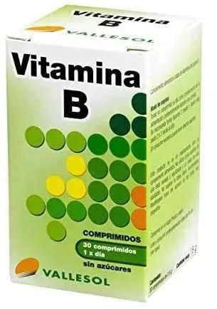 Vallesol vitaminų kompleksas B 30 vnt
