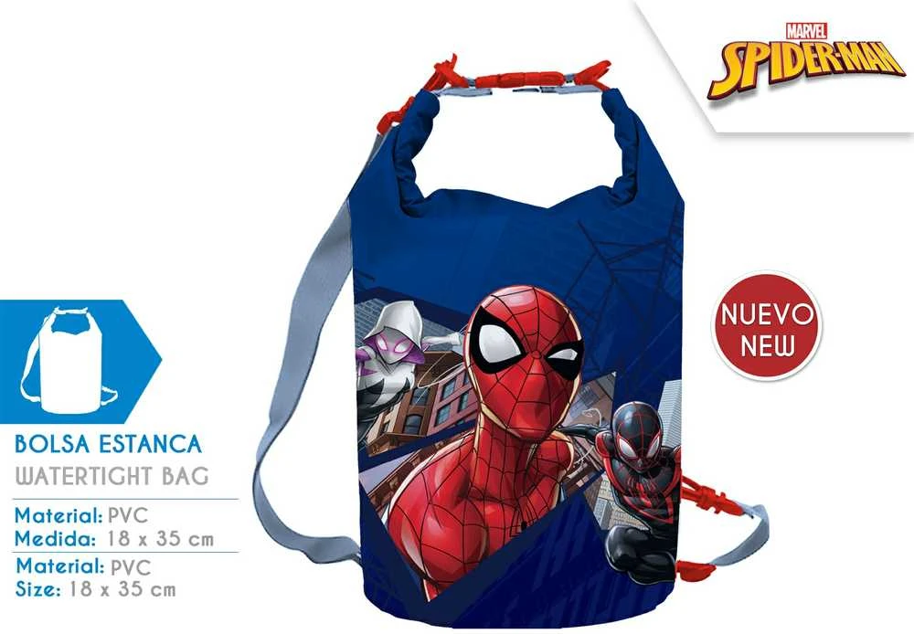 Vandeniui atsparus krepšys „Spiderman“.