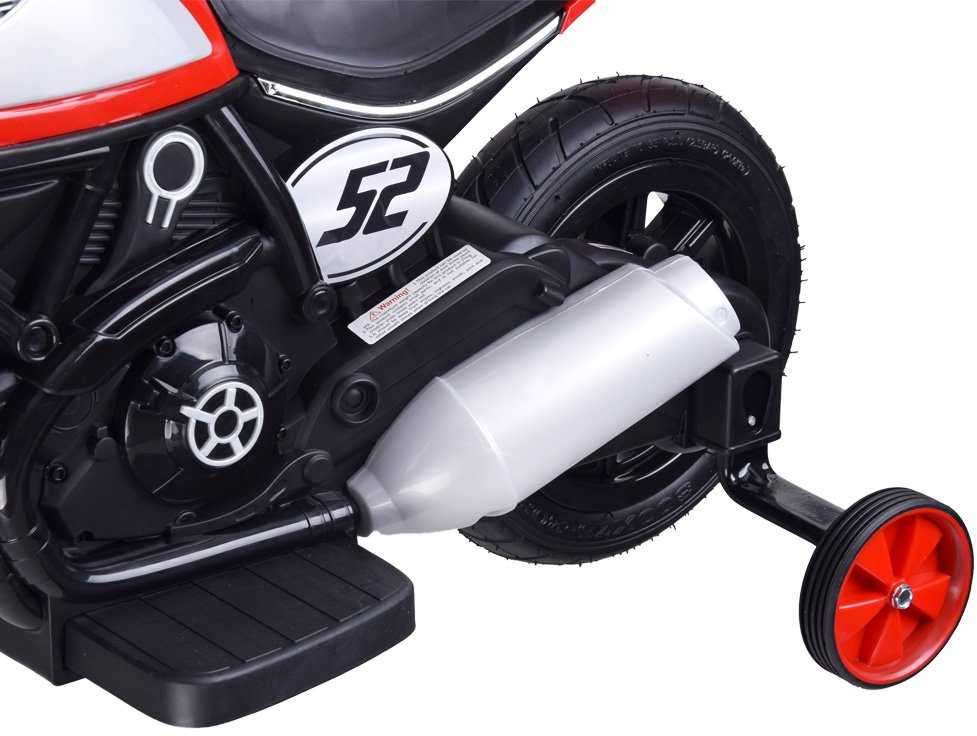 Jokomisiada Akumuliatorinis motociklas vaikams Street Bob PA0235 | spalva: oranžinė