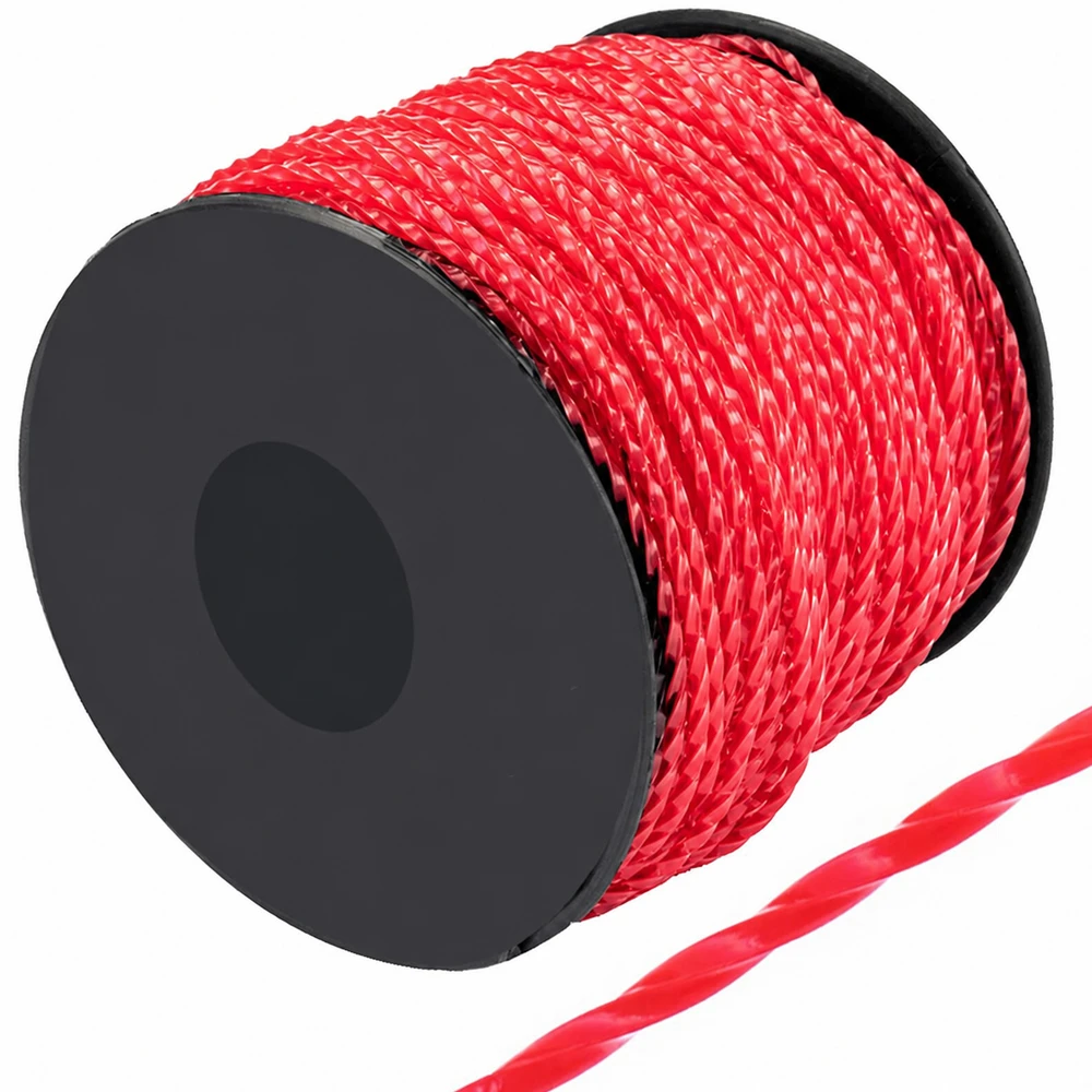 Žoliapjovės valas 2,4 mm, 100 m, karboto profilio
