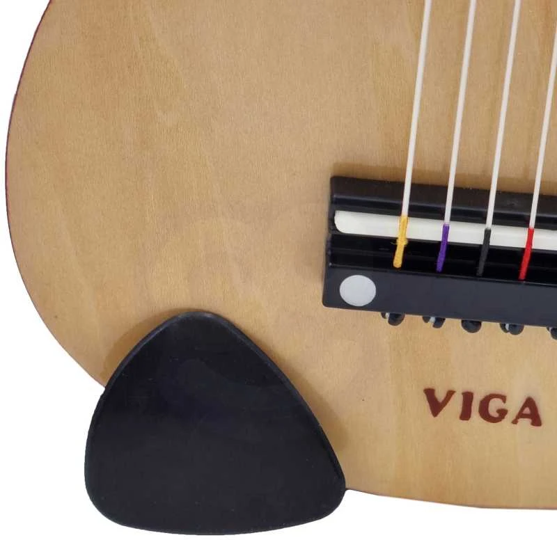 Viga Akustinė gitara vaikams 21 colio 6 stygų natūrali