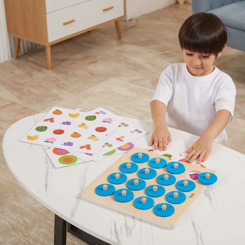 Dėlionė Viga Toys Viga Atminties Žaidimas Su 10 Kortelių