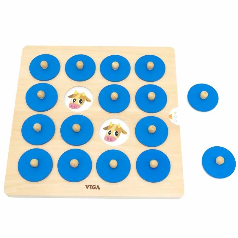 Dėlionė Viga Toys Viga Atminties Žaidimas Su 10 Kortelių
