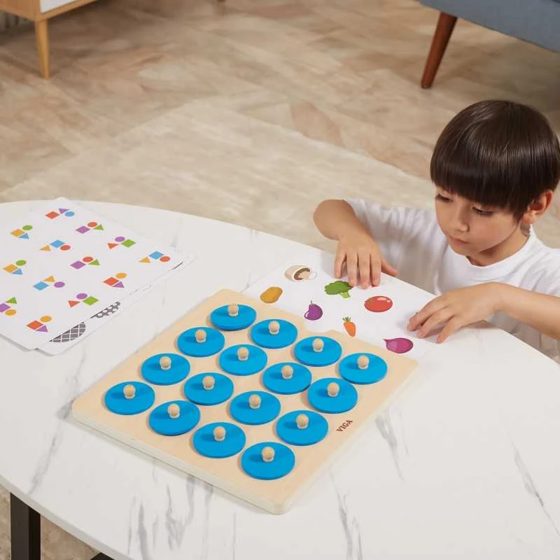 Dėlionė Viga Toys Viga Atminties Žaidimas Su 10 Kortelių