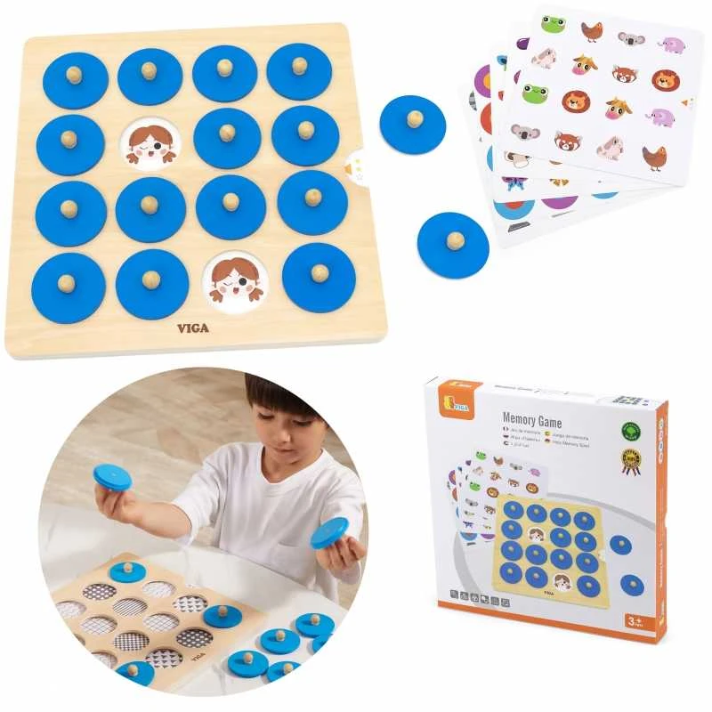 Dėlionė Viga Toys Viga Atminties Žaidimas Su 10 Kortelių