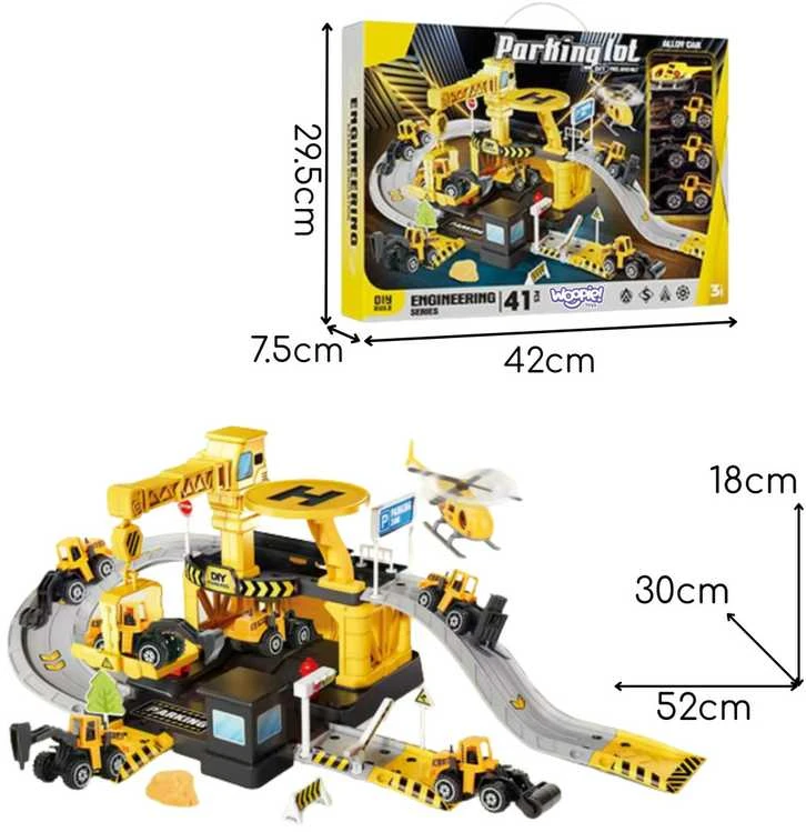 Magnetinė medinė dėlionė VIGA transporto priemonės