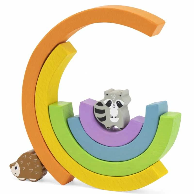 Viga Toys Viga medinis balansiniai kubeliai 18M+ 44590
