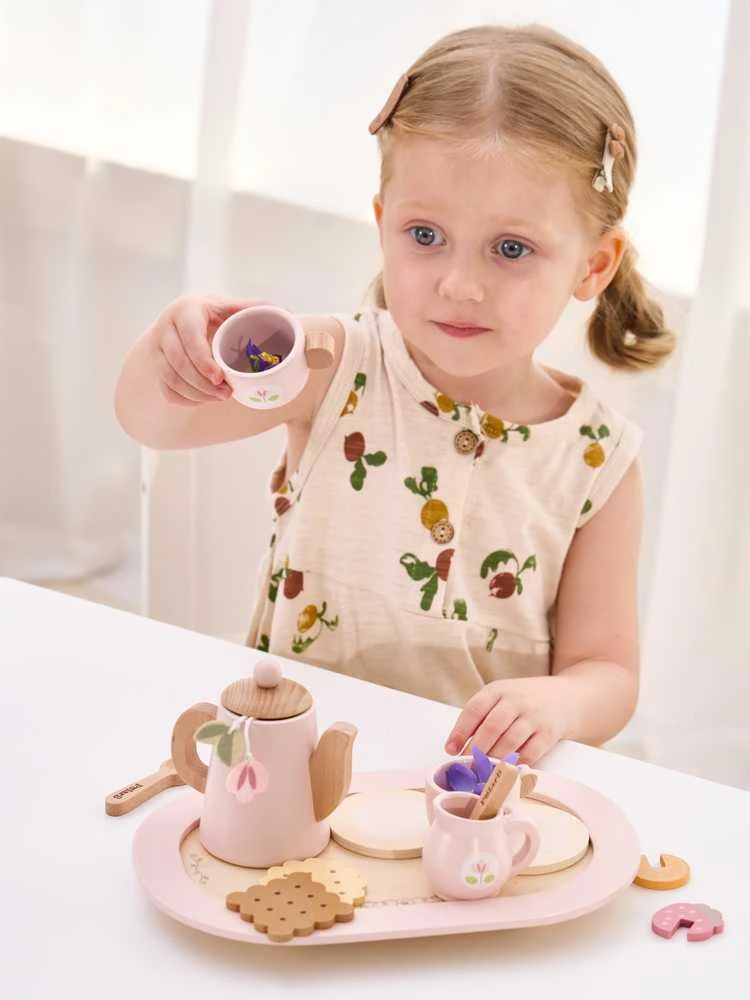 Viga Toys Medinis arbatos rinkinys Arbatinė fantazija VIGA PolarB