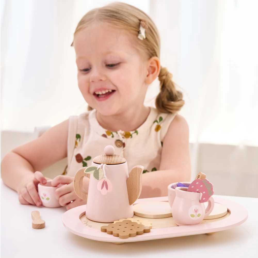 Viga Toys Medinis arbatos rinkinys Arbatinė fantazija VIGA PolarB