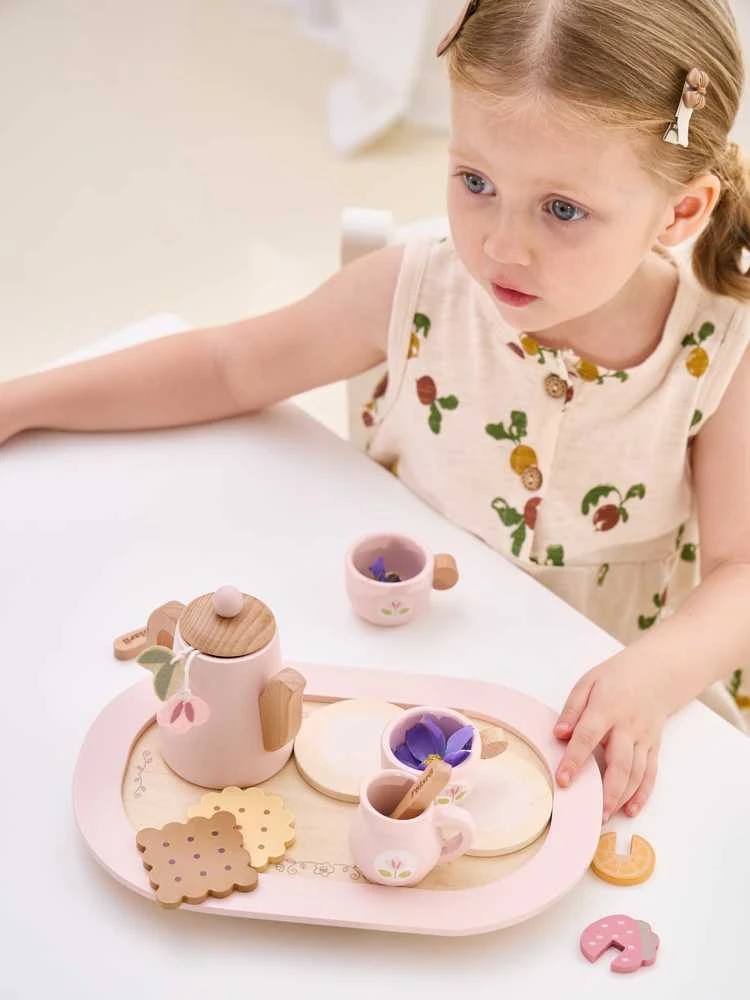 Viga Toys Medinis arbatos rinkinys Arbatinė fantazija VIGA PolarB