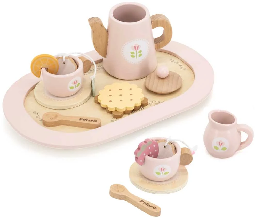 Viga Toys Medinis arbatos rinkinys Arbatinė fantazija VIGA PolarB