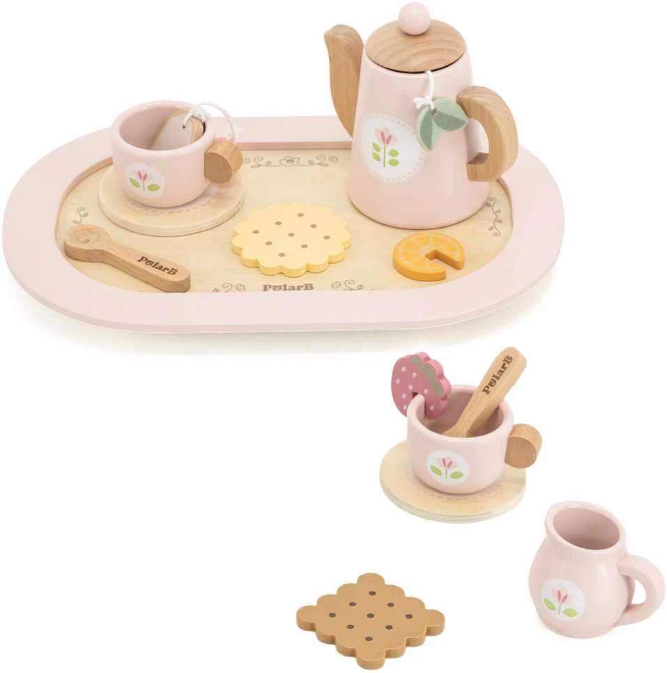 Viga Toys Medinis arbatos rinkinys Arbatinė fantazija VIGA PolarB