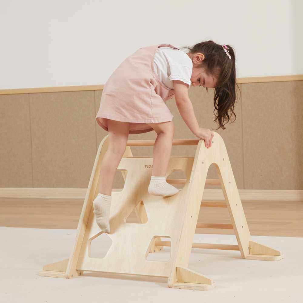 Viga Toys VIGA Medinė Pikler Laipiojimo Trikampis Montessori