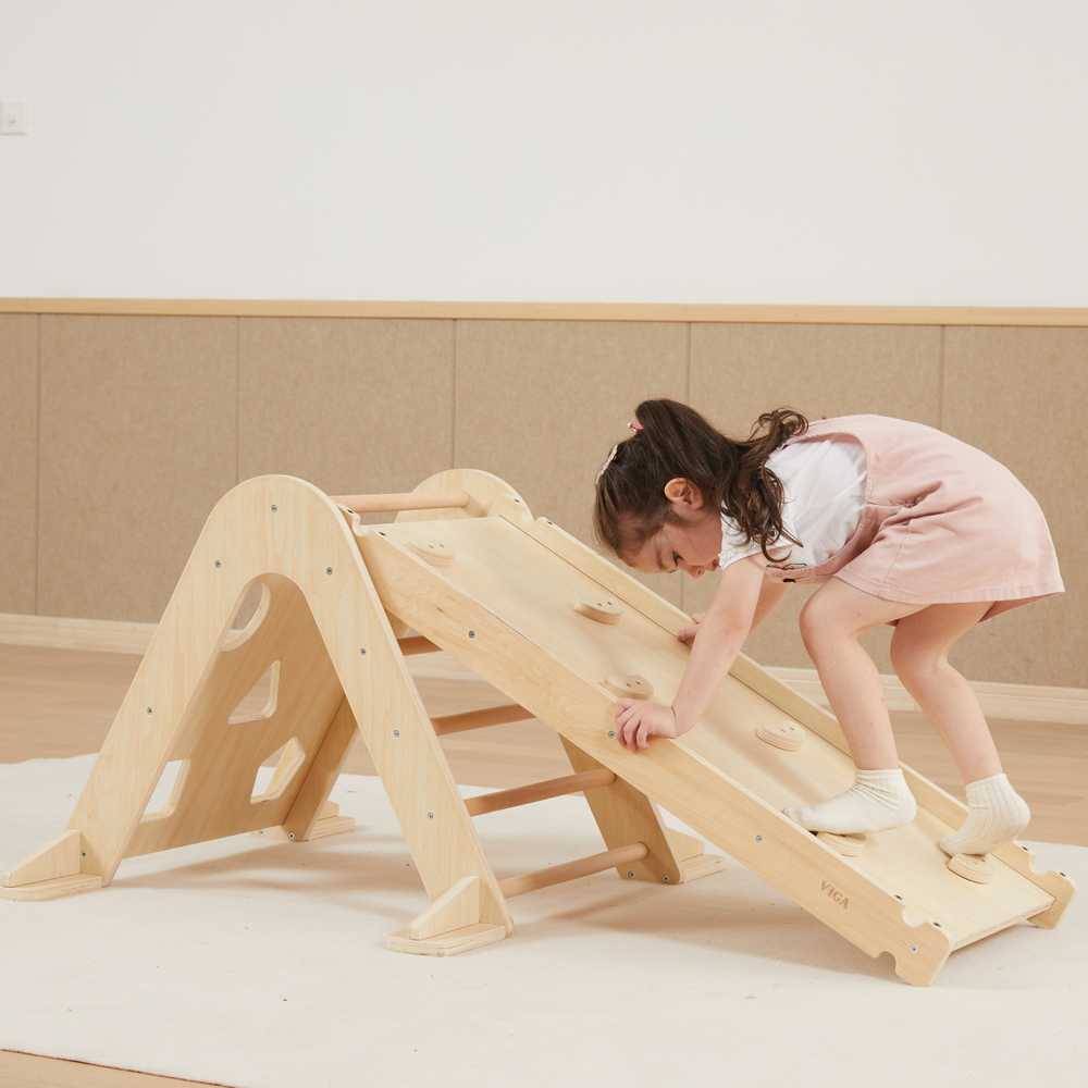Viga Toys VIGA Medinė Pikler Laipiojimo Trikampis Montessori