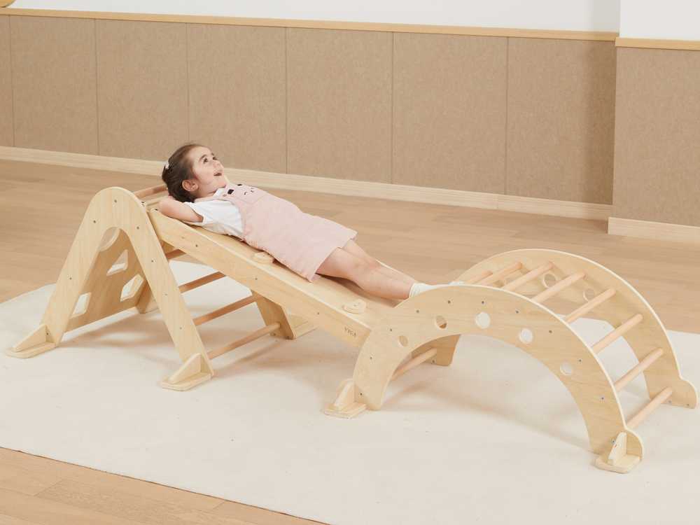 Viga Toys VIGA Medinė Pikler Laipiojimo Trikampis Montessori