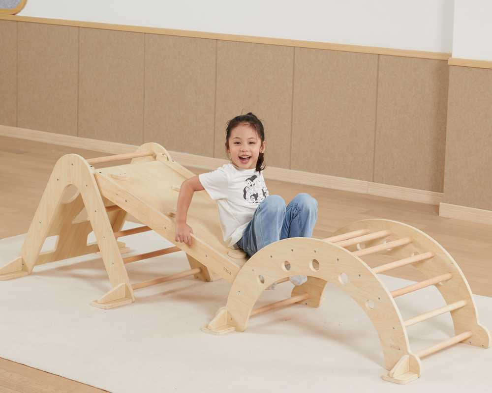 Viga Toys VIGA Medinė Pikler Laipiojimo Trikampis Montessori