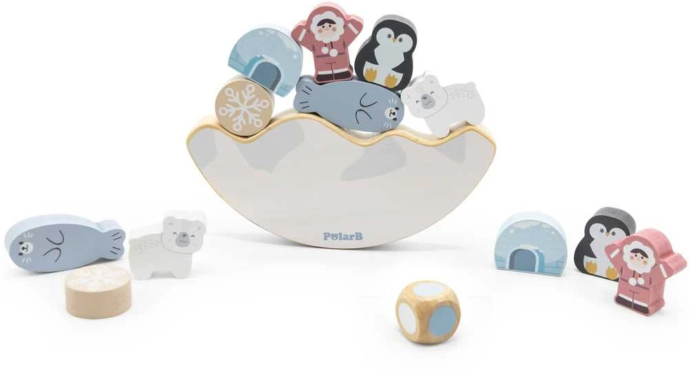 Dėlionė Viga Toys Viga Balansavimo Žaidimas Vaikams – Poliariniai Gyvūnai