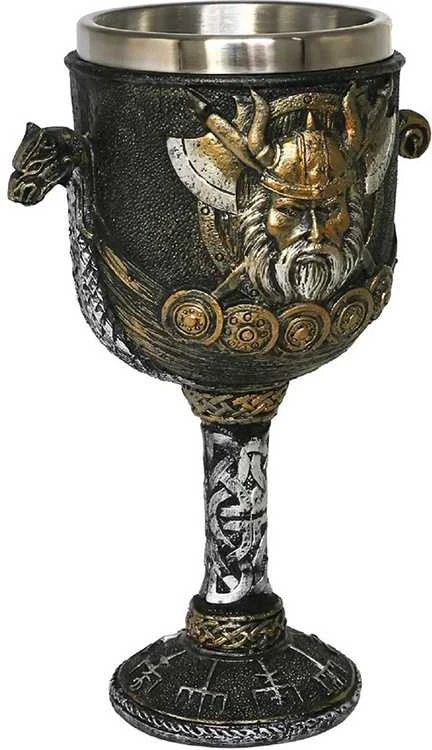 Vikingų taurė 160 ml, juoda