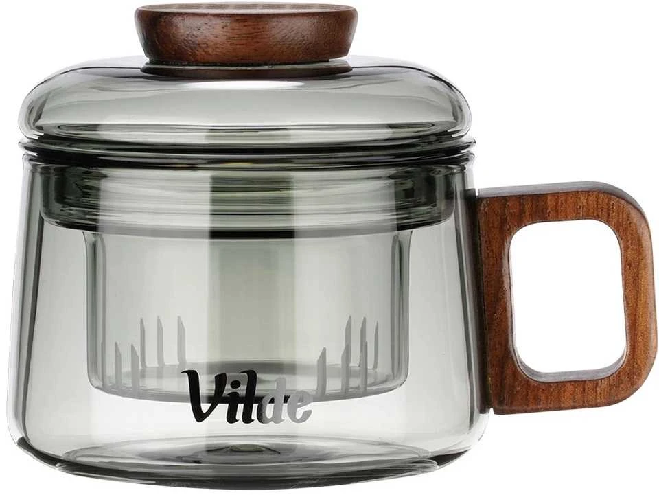Vilde Arbatos Puodelis su Infuseriu 240 ml - Stiklinis