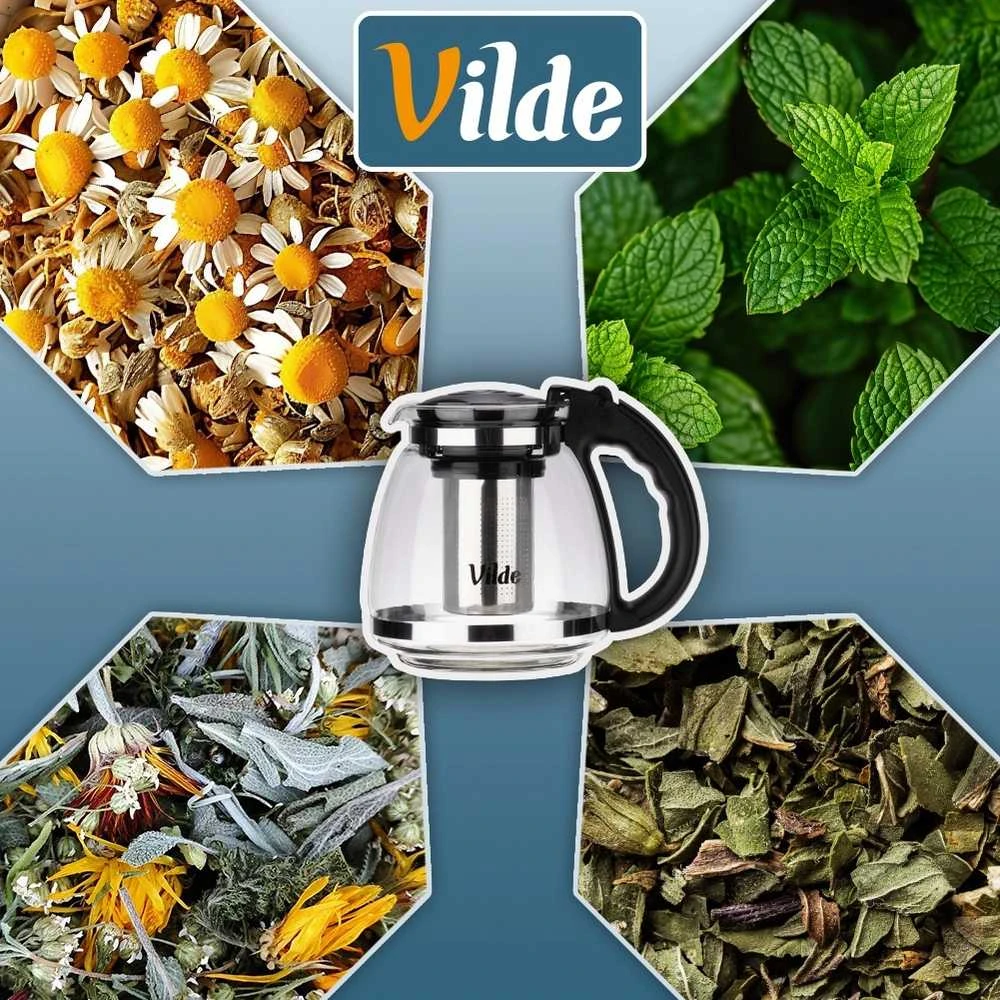 Altom Arbatinukas su nerūdijančio plieno filtru Vilde 1,5 l