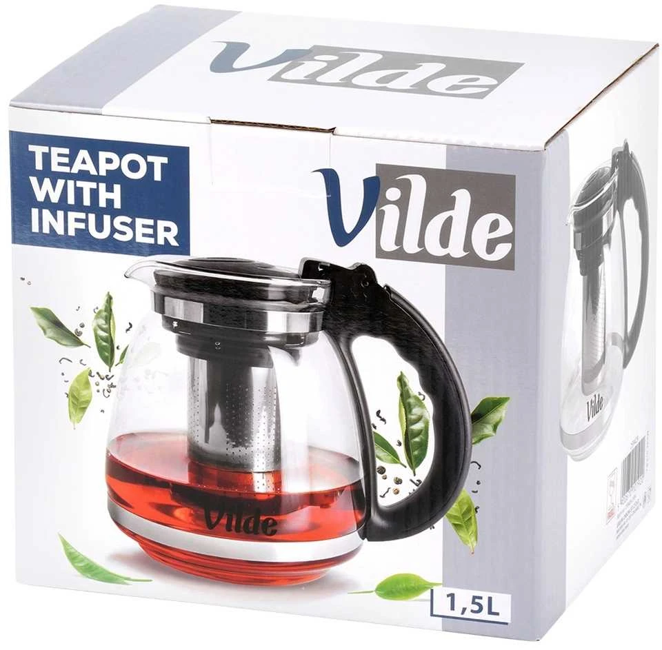 Altom Arbatinukas su nerūdijančio plieno filtru Vilde 1,5 l