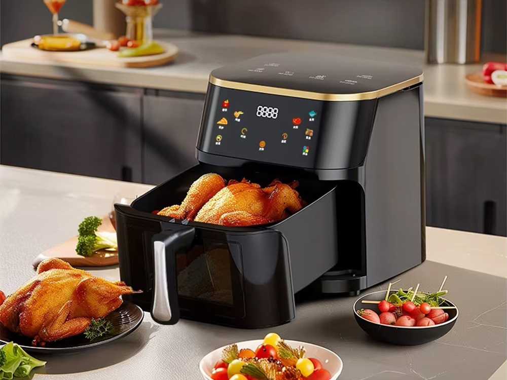 Alyvos neturintis didelis oro kepimo prietaisas 1400W 10L