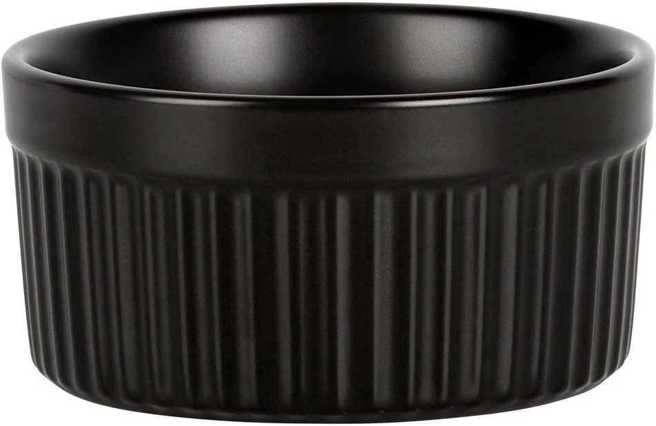 Vilde Keramikos Ramekinai 260 ml Juodi