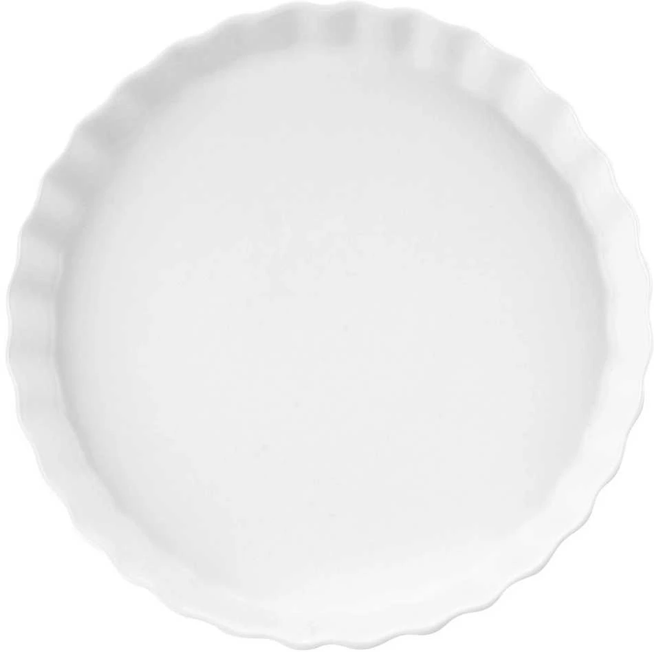 Keraminė tortų forma Vilde 24,5 cm balta