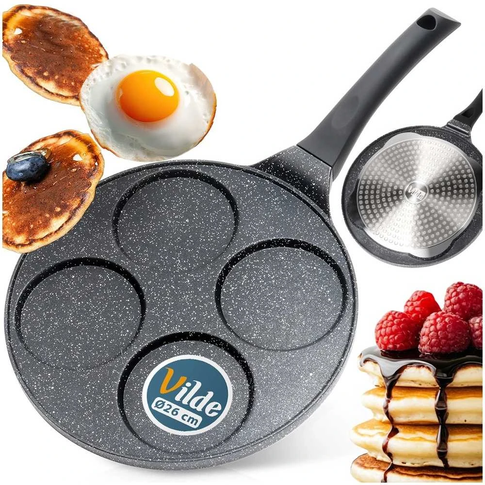Vilde Ketaus keptuvė 26 cm - Omeletų, kiaušinių ir blynų kepimui